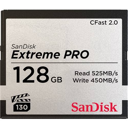 Флеш карта CFAST2.0 128GB SanDisk Extreme Pro 525Mb/s