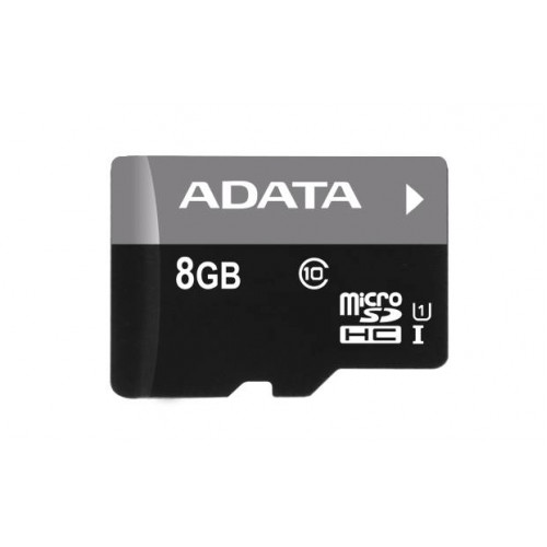 Флеш карта microSD 8GB A-DATA microSDHC Class 10 UHS-1 (SD адаптер)