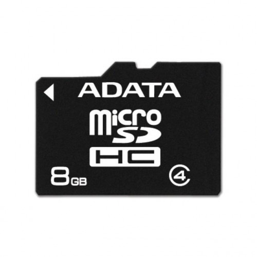 Флеш карта microSD 8GB A-DATA microSDHC Class 4