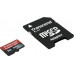 Флеш карта microSD 8GB Transcend microSDHC Class 10 UHS-I ( SD адаптер)