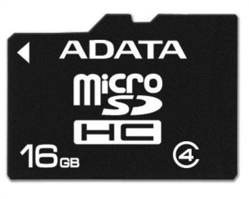 Флеш карта microSD 16GB A-DATA microSDHC Class 4