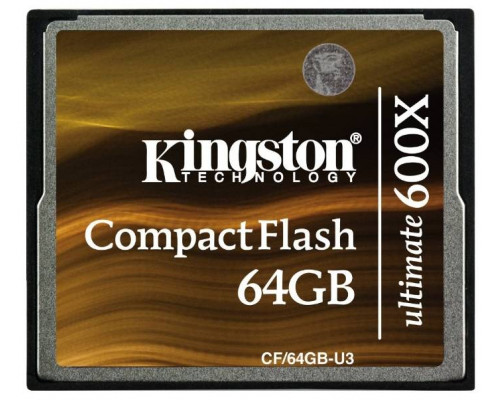 Флеш карта CF 64GB Kingston, 600X