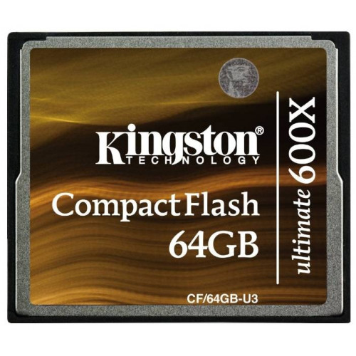 Флеш карта CF 64GB Kingston, 600X