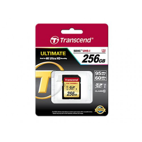 Флеш карта SD 256GB Transcend  SDXC Class 10 UHS-I U3