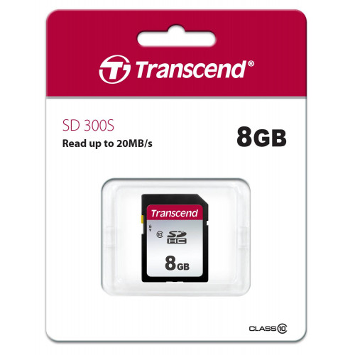 Флеш карта SD 8GB Transcend SDHC Class 10