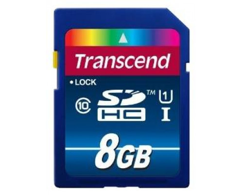 Флеш карта SD 8GB Transcend SDHC Class 10 UHS-1 Premium