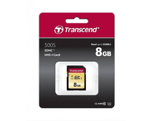 Флеш карта SD 8GB Transcend SDНC UHS-I U1, MLC