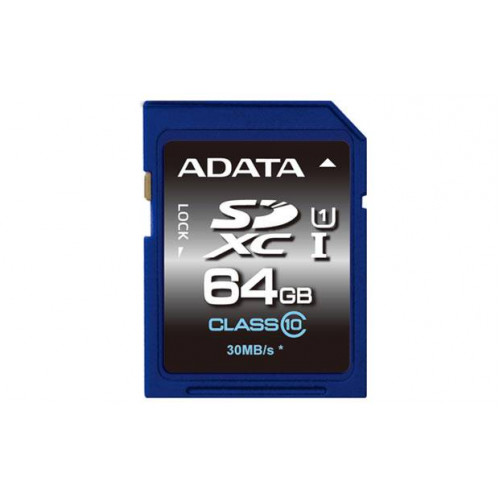 Флеш карта SD 16GB A-DATA SDHC Class 10 UHS-I