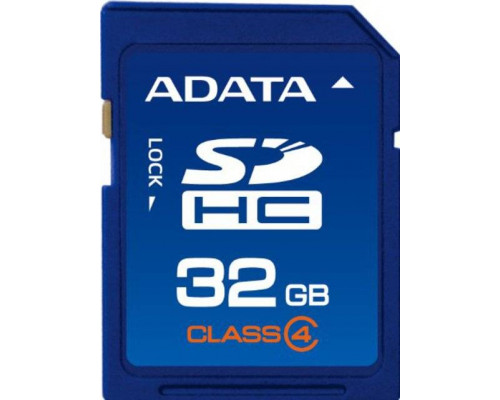 Флеш карта SD 32GB A-DATA SDHC Class 4