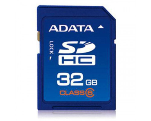 Флеш карта SD 32GB A-DATA SDHC Class 6