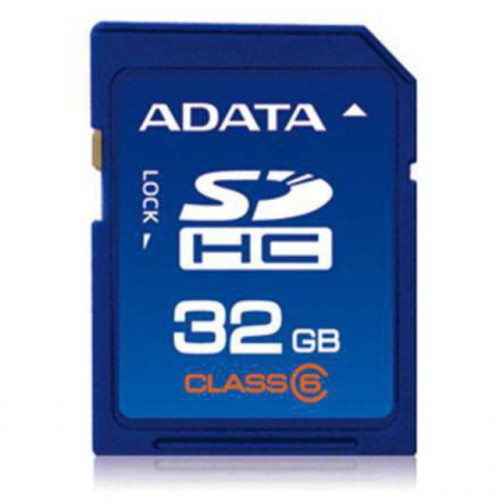 Флеш карта SD 32GB A-DATA SDHC Class 6