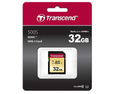 Флеш карта SD 32GB Transcend SDНC UHS-I U1, MLC