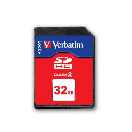 Флеш карта SD 32GB Verbatim SDHC Class 4