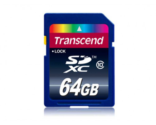 Флеш карта SD 64GB Transcend SDXC Class 10