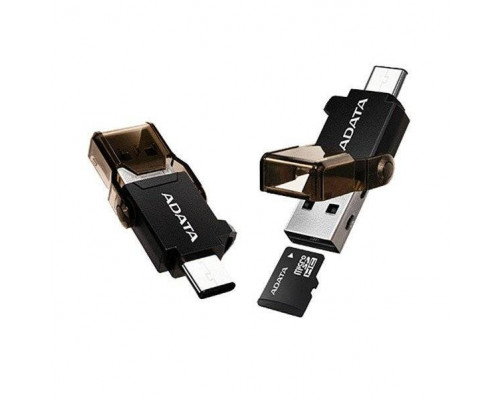 Устройство чтения/записи флеш карт A-DATA microSD OTG USB-C to USB-A