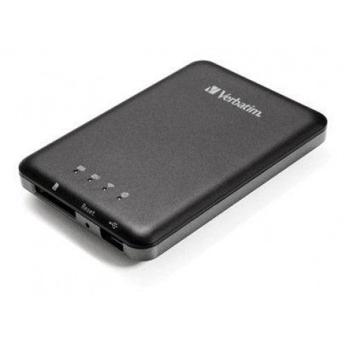 Многофункциональное устройство Verbatim MediaShare wireless, USB/micro USB, SD, Wi-Fi, 3000mAh