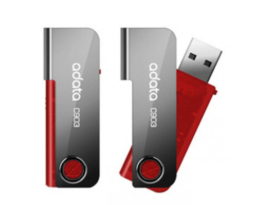 Флеш накопитель 4GB A-DATA Classic C903, USB 2.0, Красный