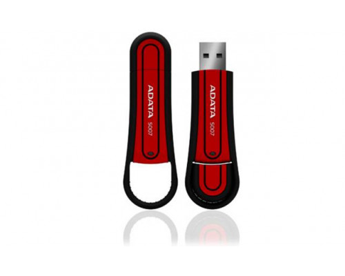 Флеш накопитель 4GB A-DATA S007, USB 2.0, резиновый, Красный (Read speed 120X)