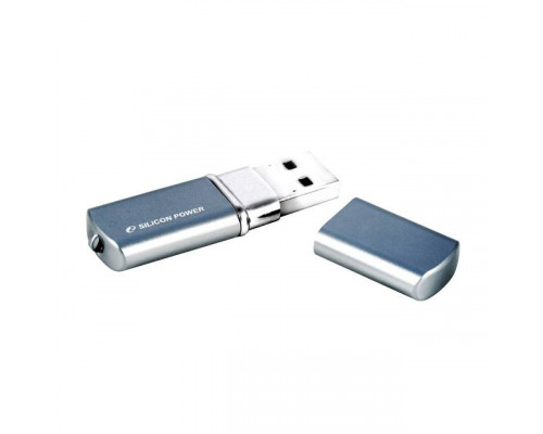 Флеш накопитель 4GB Silicon Power LuxMini 720, USB 2.0, Синий