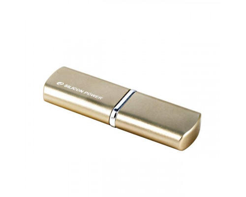Флеш накопитель 4GB Silicon Power LuxMini 720, USB 2.0, Золотой