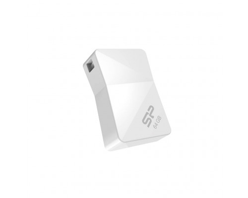 Флеш накопитель 4GB Silicon Power Touch T08, USB 2.0, Белый