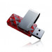Флеш накопитель 4GB Silicon Power Ultima U30, USB 2.0, Красный