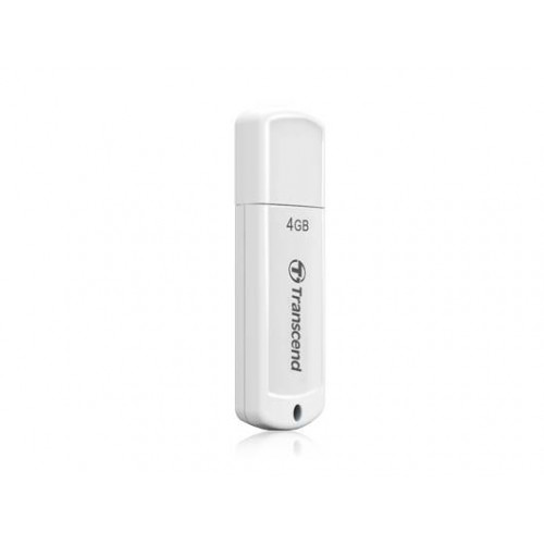 Флеш накопитель 4GB Transcend JetFlash 370, USB 2.0, Белый