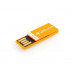 Флеш накопитель 4GB Verbatim Clip-it, USB 2.0, Slim, Оранжевый