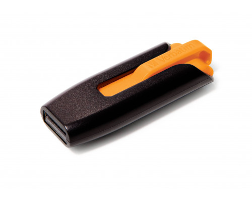 Флеш накопитель 16GB Verbatim V3, USB 3.0, Оранжевый