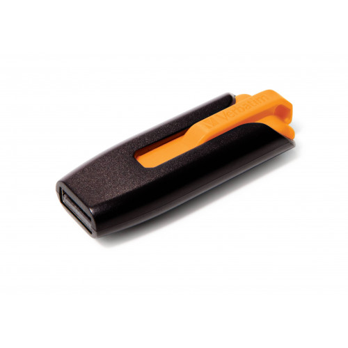 Флеш накопитель 16GB Verbatim V3, USB 3.0, Оранжевый