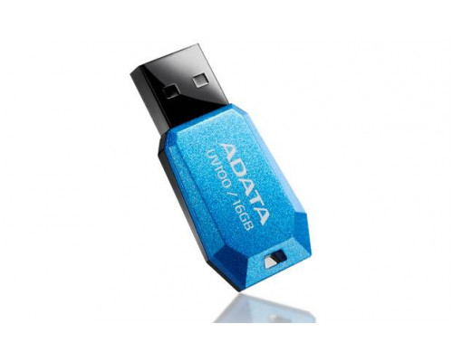 Флеш накопитель 8GB A-DATA UV100, USB 2.0, Синий