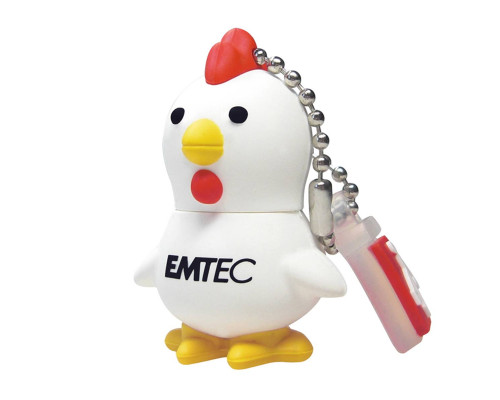 Флеш накопитель 8GB Emtec M320, USB 2.0, Фигурка Chicken