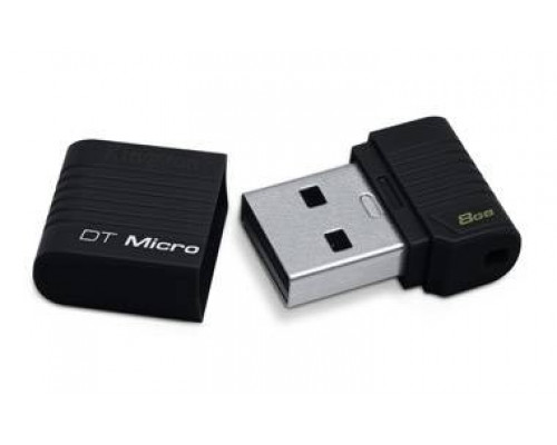 Флеш накопитель 8GB Kingston DataTraveler Micro, USB 2.0, Черный