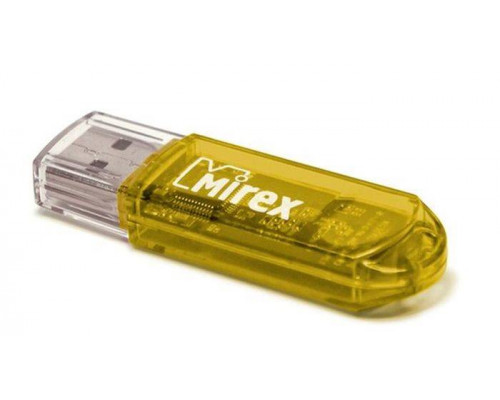 Флеш накопитель 8GB Mirex Elf, USB 2.0, Желтый