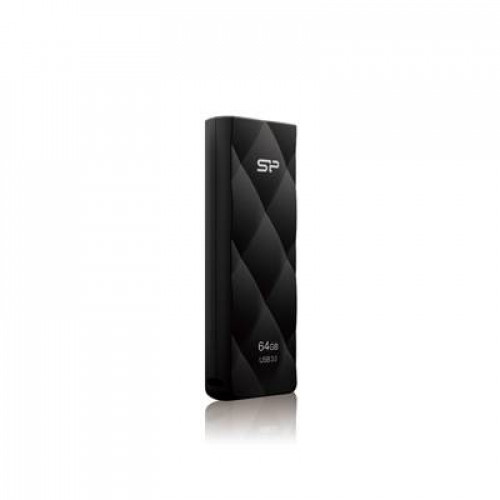 Флеш накопитель 8Gb Silicon Power Blaze B20, USB 3.0, Черный