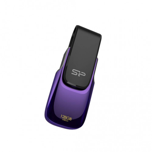 Флеш накопитель 8Gb Silicon Power Blaze B31, USB 3.0, Фиолетовый