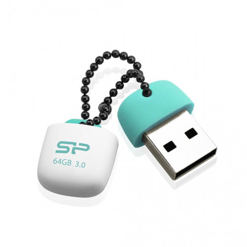Флеш накопитель 8Gb Silicon Power Jewel J07, USB 3.0, Бирюзовый