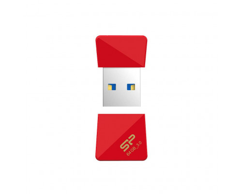 Флеш накопитель 8Gb Silicon Power Jewel J08, USB 3.0, Красный