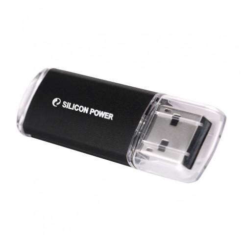 Флеш накопитель 8Gb Silicon Power Ultima II, USB 2.0, Черный
