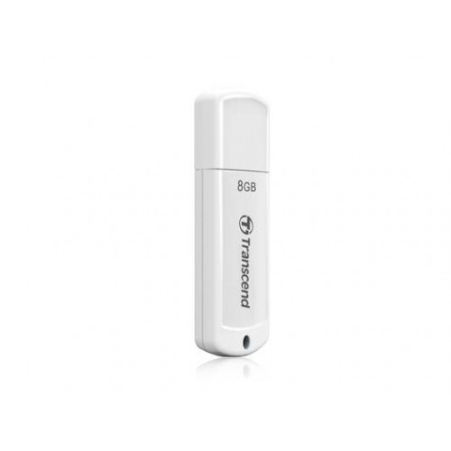Флеш накопитель 8GB Transcend JetFlash 370, USB 2.0, Белый