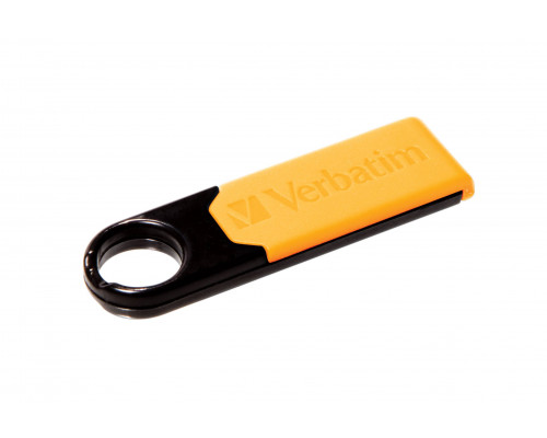 Флеш накопитель 8GB Verbatim Micro Plus, USB 2.0, Оранжевый