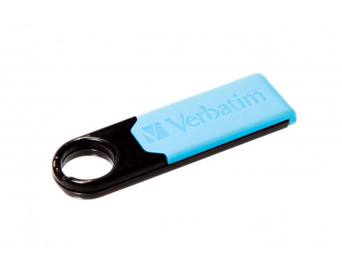Флеш накопитель 8GB Verbatim Micro Plus, USB 2.0, Синий