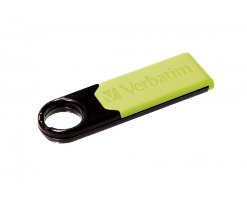 Флеш накопитель 8GB Verbatim Micro Plus, USB 2.0, Зеленый