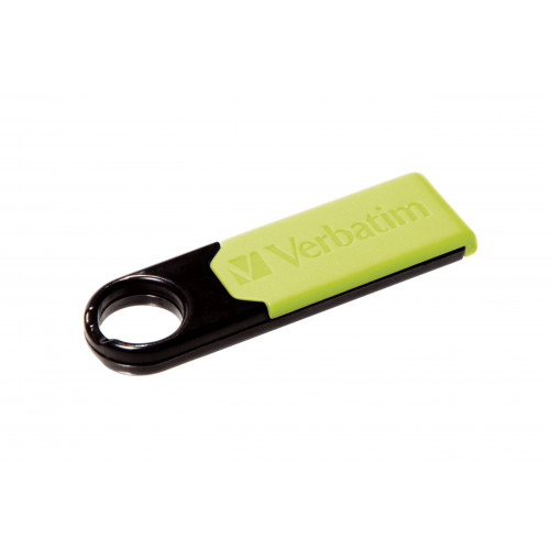 Флеш накопитель 8GB Verbatim Micro Plus, USB 2.0, Зеленый
