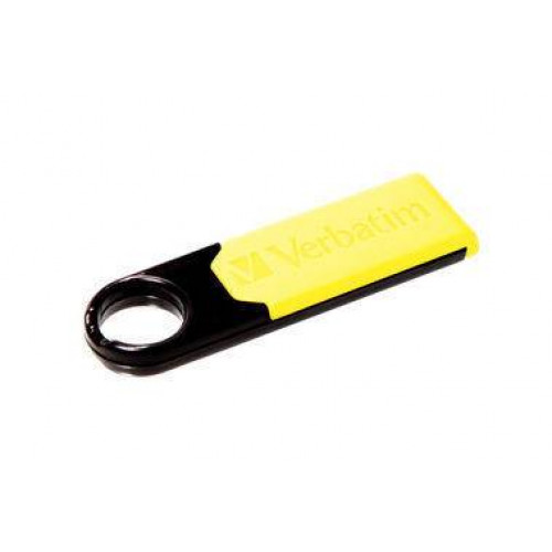 Флеш накопитель 8GB Verbatim Micro Plus, USB 2.0, Желтый