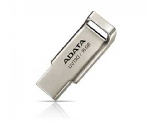 Флеш накопитель 16GB A-DATA UV130, USB 2.0, Металлич., Золотистый