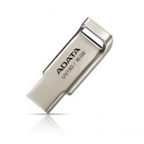 Флеш накопитель 16GB A-DATA UV130, USB 2.0, Металлич., Золотистый