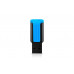Флеш накопитель 16GB A-DATA UV140, USB 3.1, Черн./синий