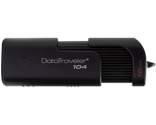 Флеш накопитель 16GB Kingston DataTraveler 104 USB 2.0  Черный