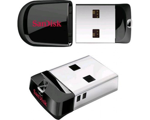 Флеш накопитель 16GB SanDisk CZ33 Cruzer Fit, USB 2.0